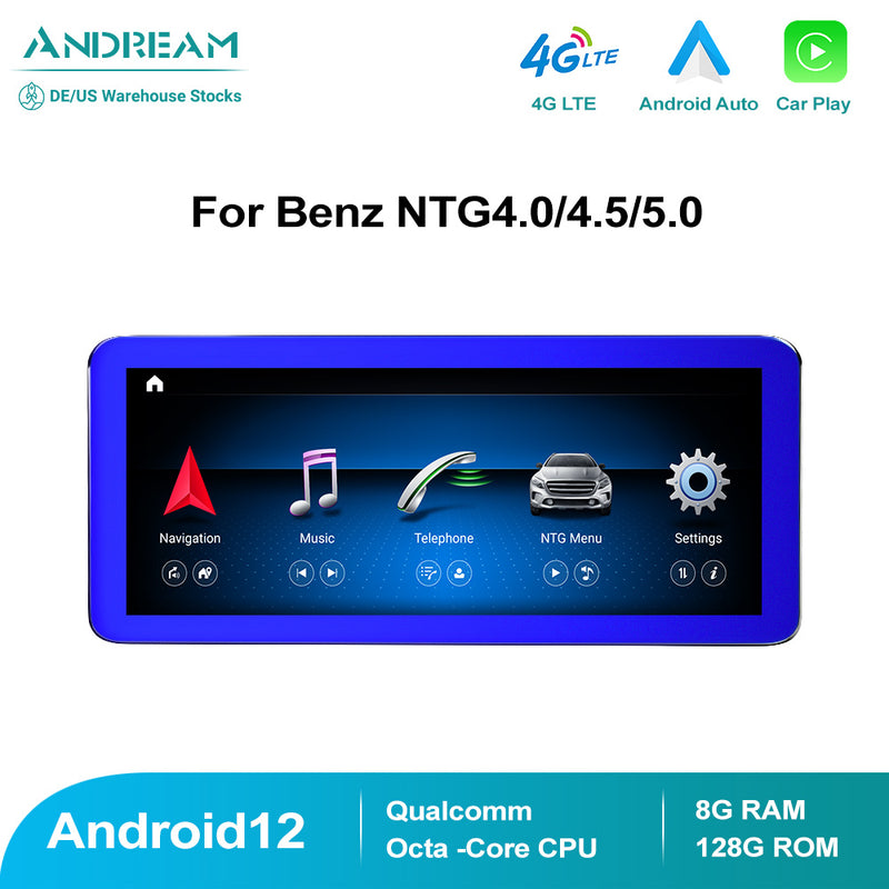 Android12 Autoradio GPS NAVI Für Mercedes