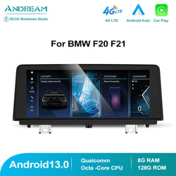 8.8" Android 13.0 8G+128G Qualcomm Octa-Core IPS Car Interface MultiMedia For BMW Series 1 2 F20 F21 2013-2017 CIC NBT GPS Navigation Head Unit Radio