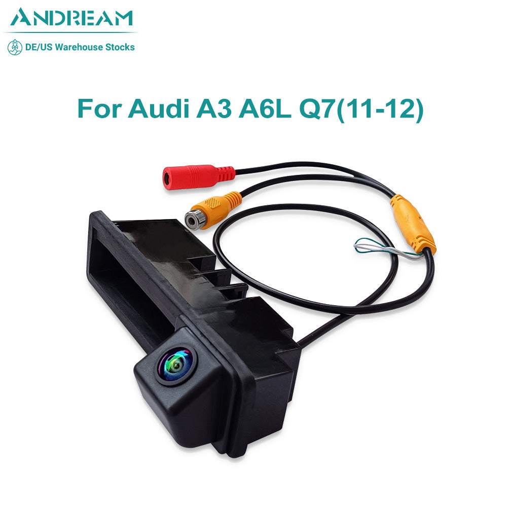 Applicable to 2012-2015 Audi A4L/S5/S3, 2012-2017 Audi A6L, 2012-2016 AudiQ3/Q5, 2015-2016 Audi A3, 2016-2017 Audi Q7, AHD format camera compatible with CVBS