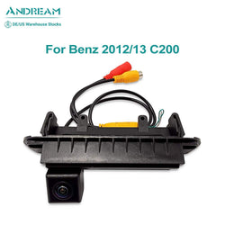 AHD 1080P CCD Trunk Handle Rear View Camera For Benz 2012/13 C200