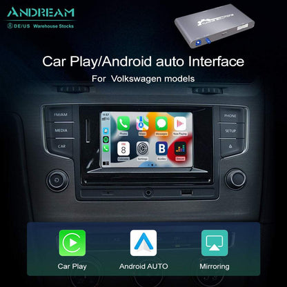 Andream Wireless CarPlay Android Auto MMI Retrofit Module For VW Golf Passat Lingdu Tiguan Teramont 2014-2018 Navigation