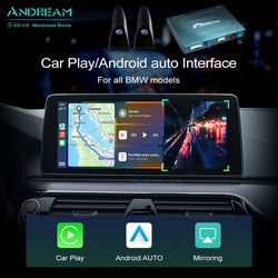 Wireless CarPlay Android Auto MMI Interface Adapter Prime Retrofit  For BMW CIC NBT EVO Tuning Solutions With Blind Spot Camera Electronic Rear Mirror