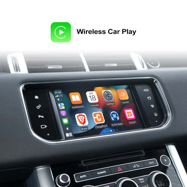 Andream Wireless CarPlay & Android Auto Interface Module Box Specifically Designed for Land Rover Sport, Evoque, Vogue, Discovery 4, and Jaguar XE, XF Models